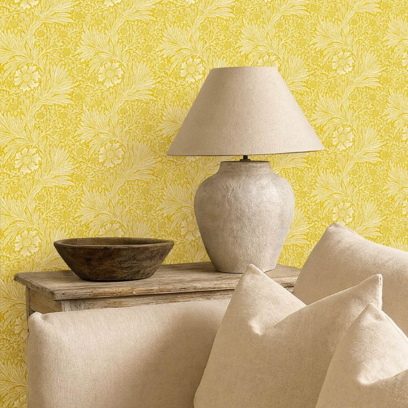 Marigold Wallpaper Yellow