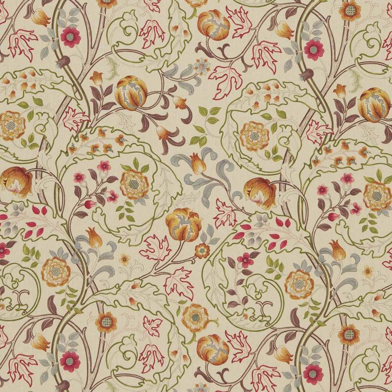 Mary Isobel Fabric Rose/Slate