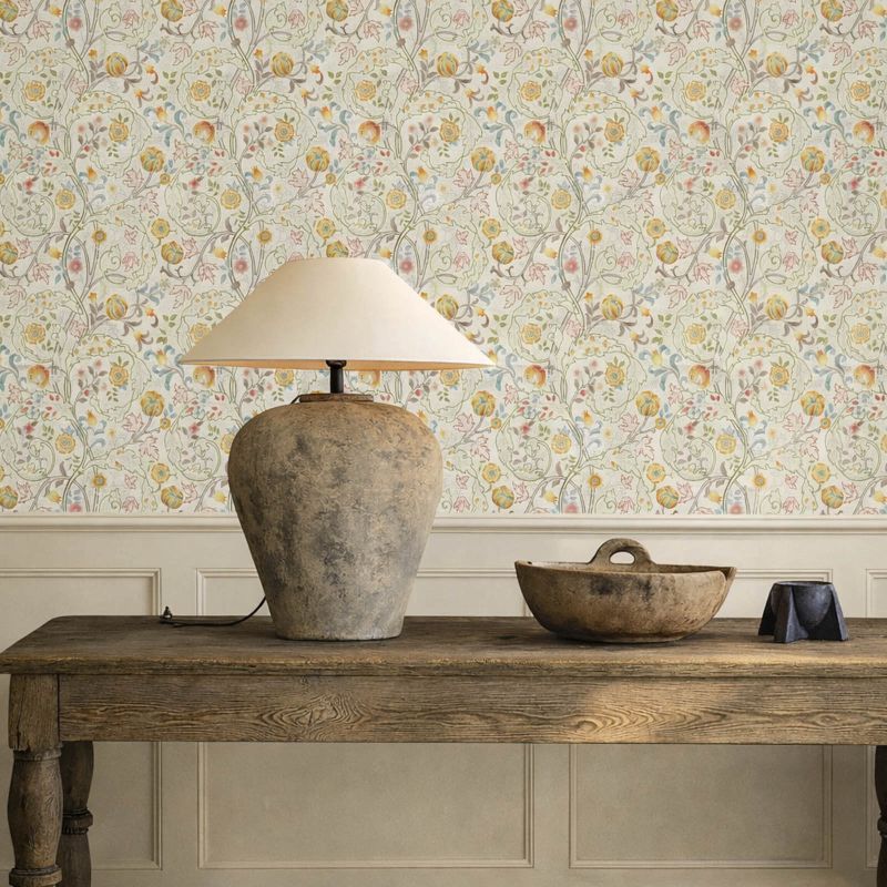 Mary Isobel Wallpaper Russet/Taupe