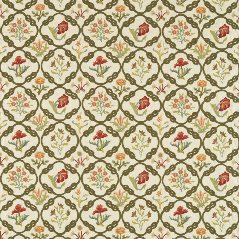 Mays Coverlet Fabric Twining Vine
