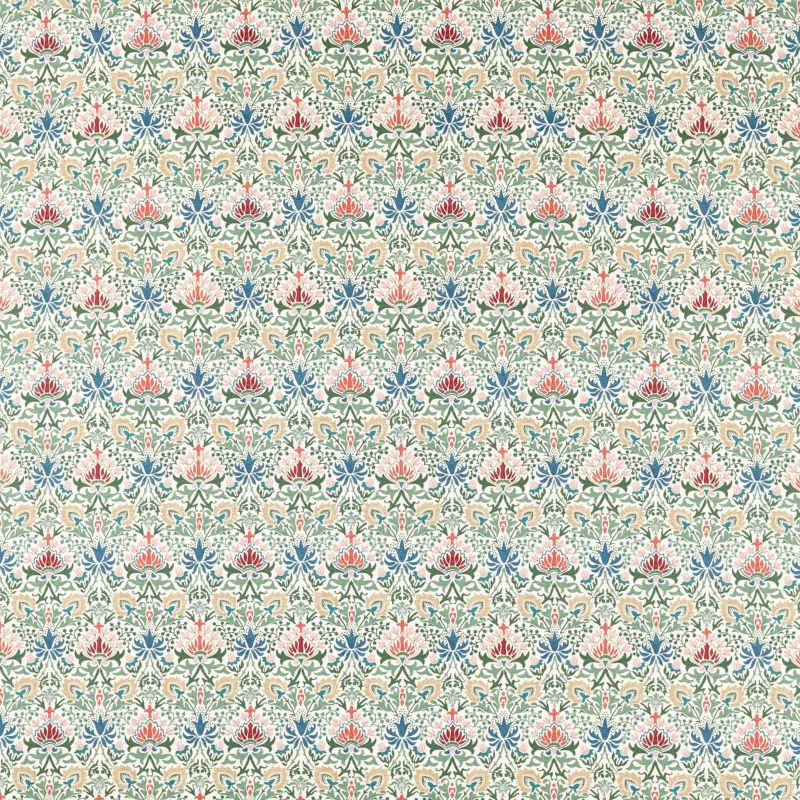 Meda Iris Fabric Rose/Thyme