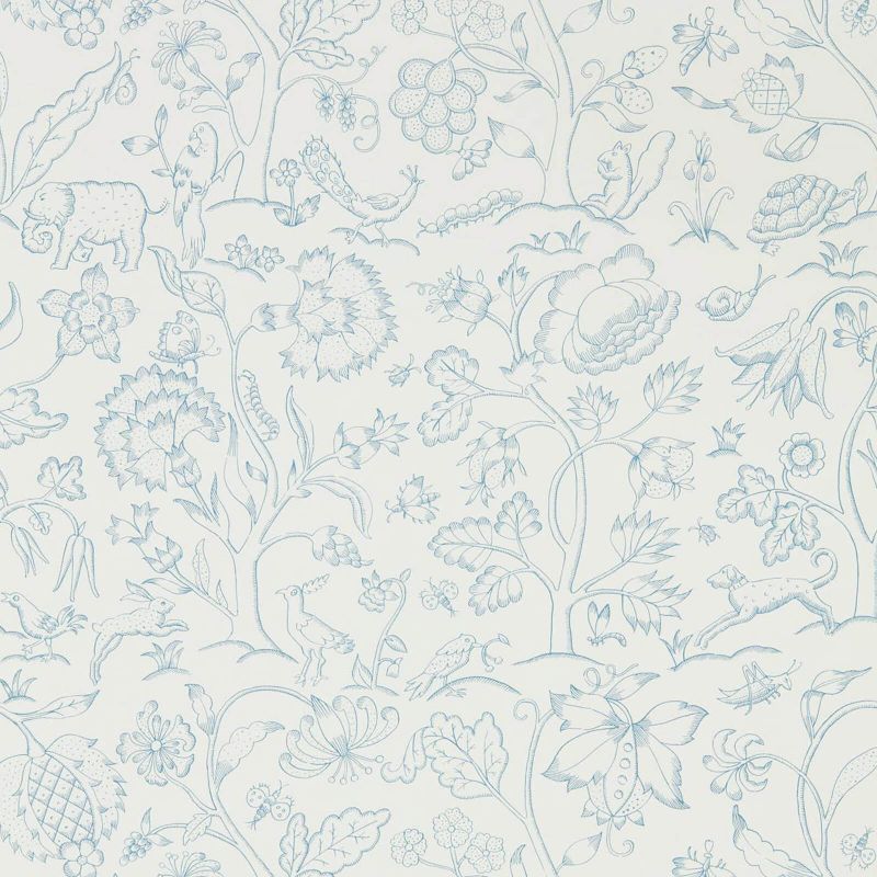 Middlemore Wallpaper Cornflower Chalk