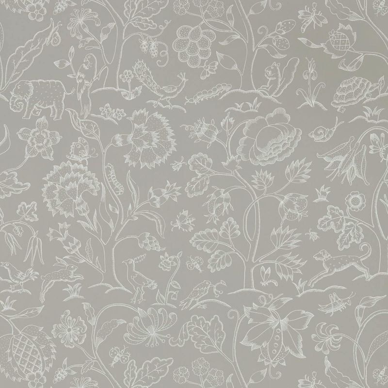 Middlemore Wallpaper Linen Chalk