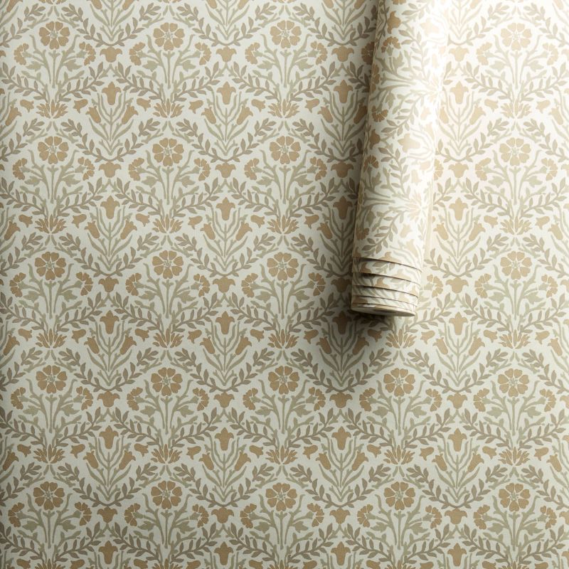 Morris Bellflowers Wallpaper Linen/Cream