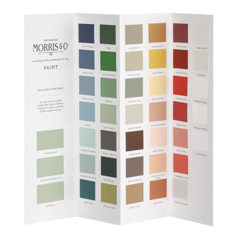 Paint Colour Chart