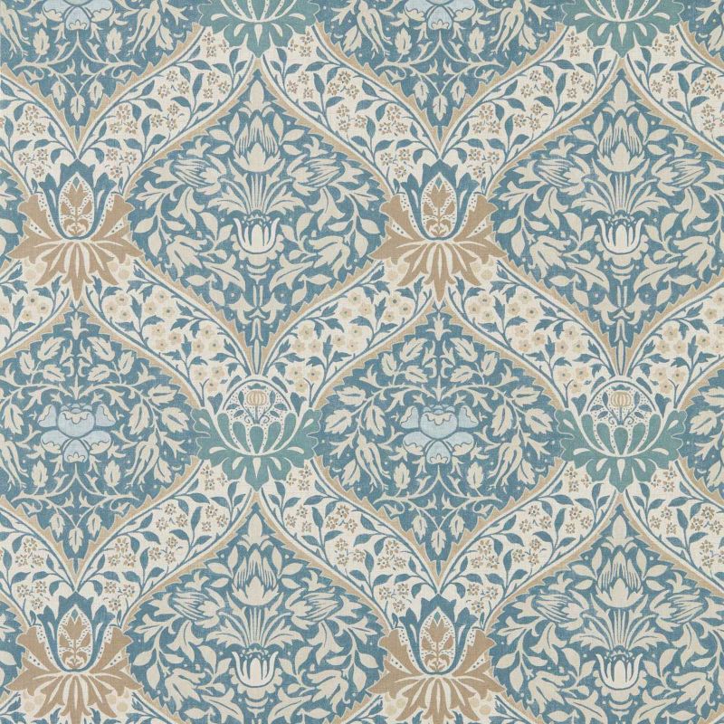 Norbury Wallpaper Woad/Linen