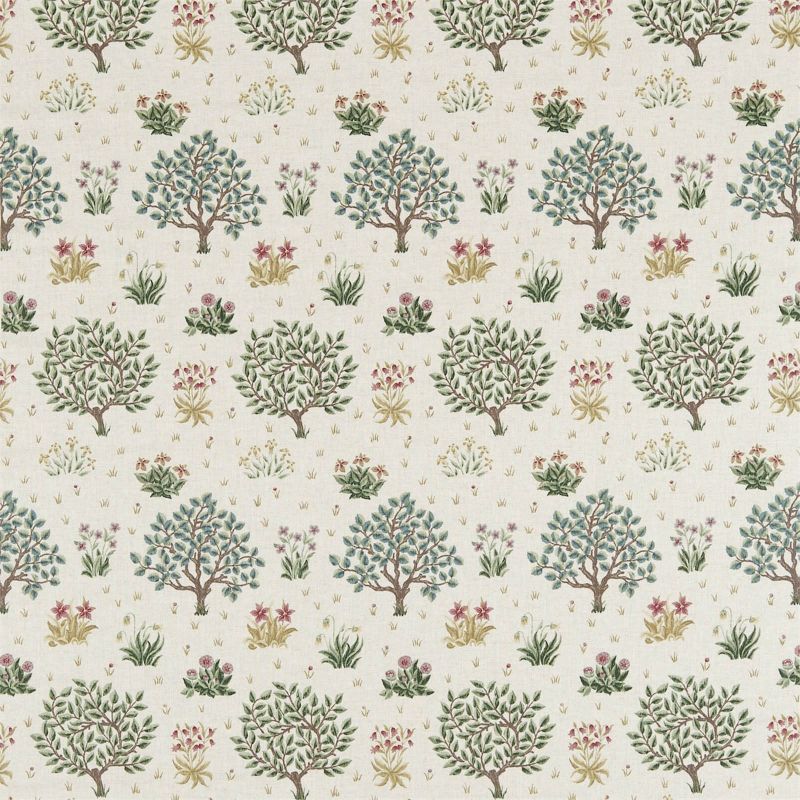 Orchard Fabric Bayleaf/Rose