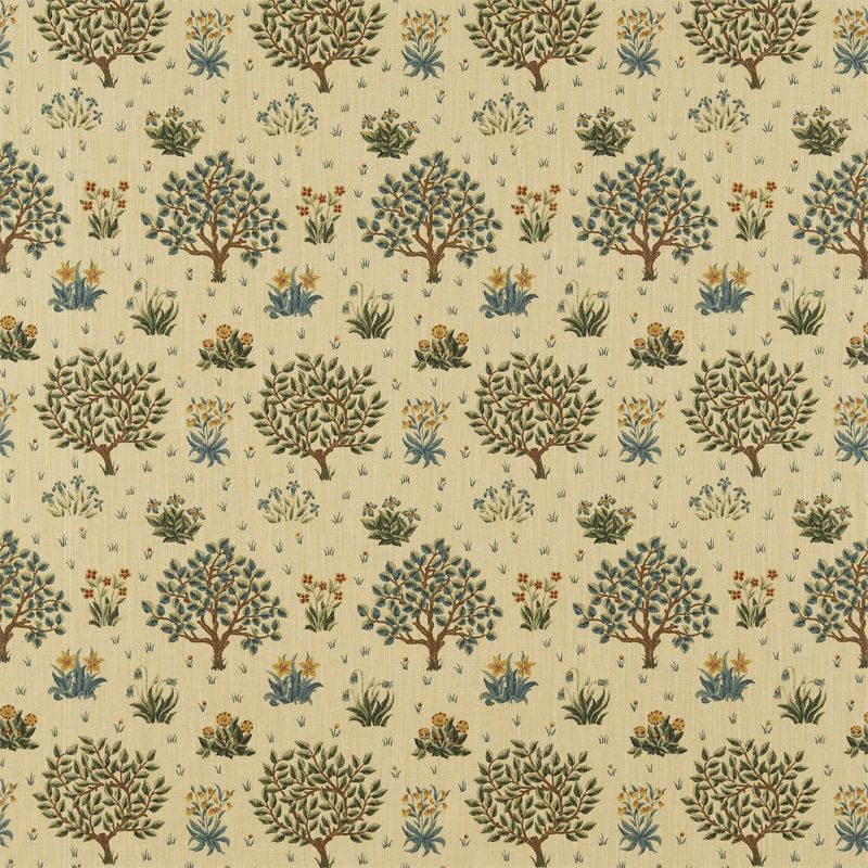 Orchard Fabric Olive/Gold