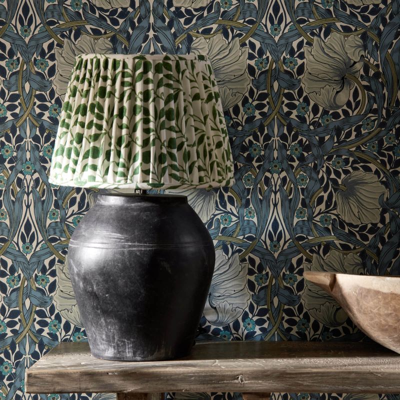 Pimpernel Wallpaper Cobalt/Mineral