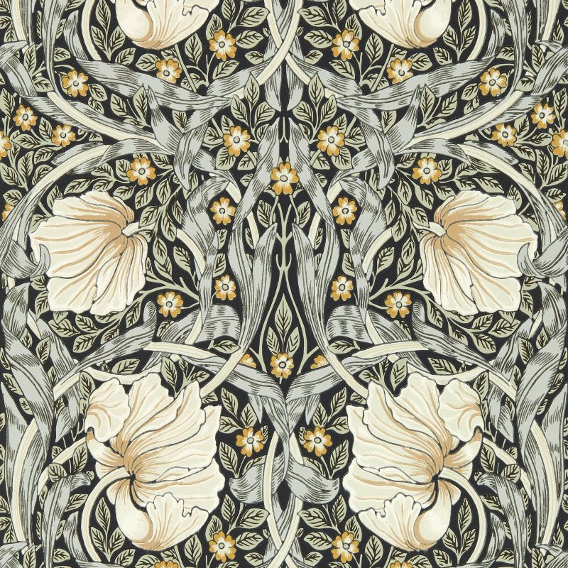 Pimpernel Wallpaper Ink/Sage