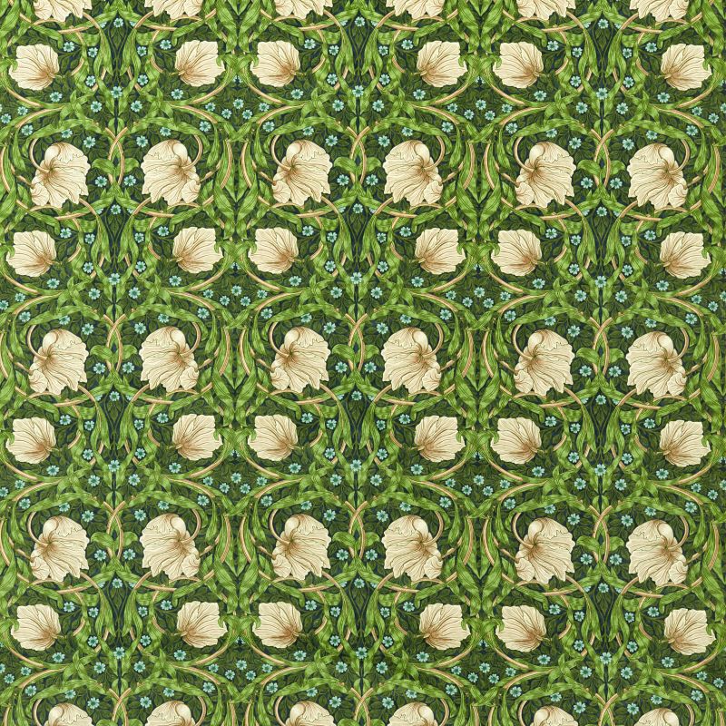 Pimpernel Velvet Fabric Midnight Fields