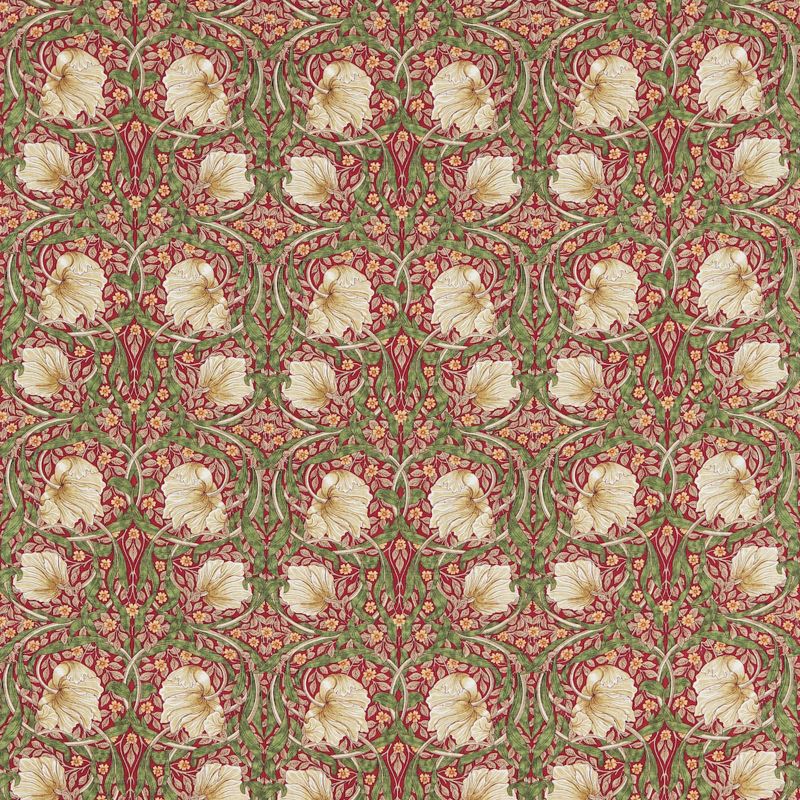 Pimpernel Fabric Red/Thyme