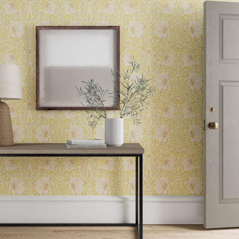 Pimpernel Wallpaper Sunflower/Pink