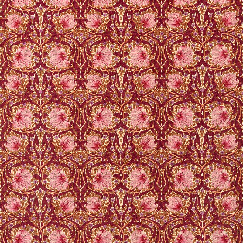 Pimpernel Velvet Fabric Sunset Boulevard