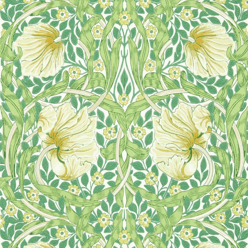 Pimpernel Wallpaper Weld/Leaf Green