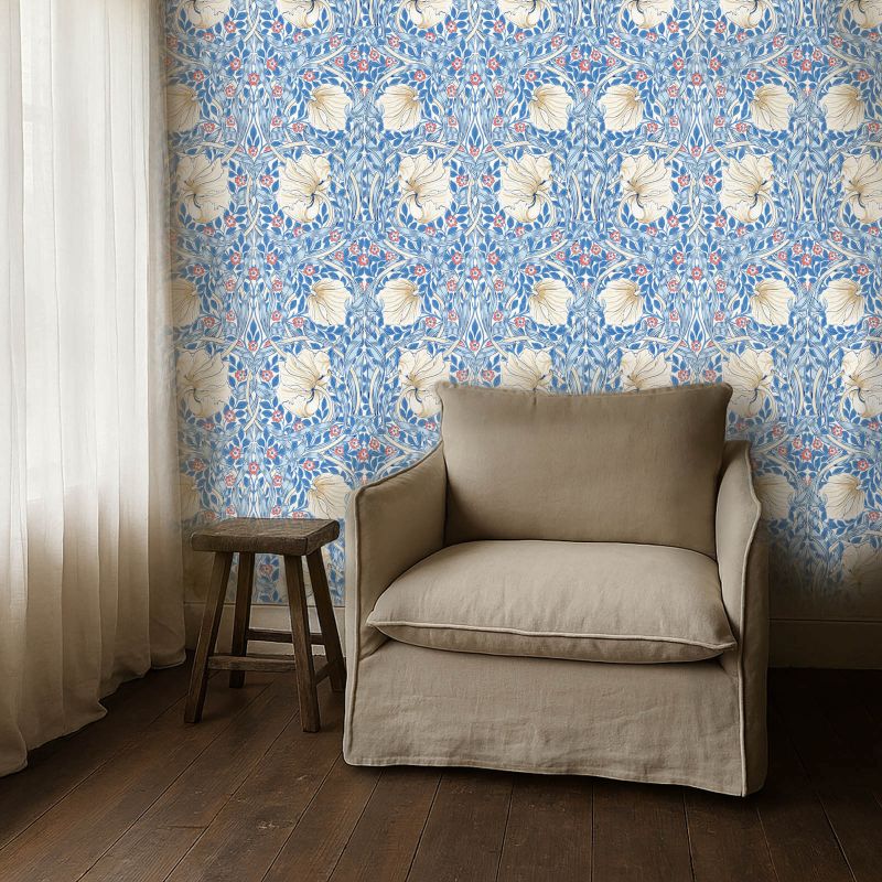 Pimpernel Wallpaper Woad