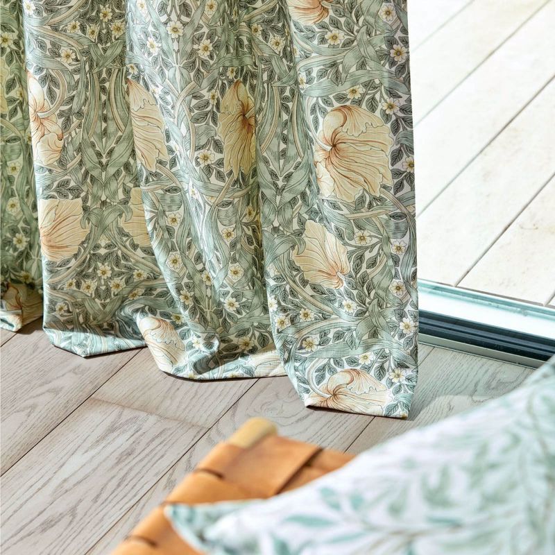 Pimpernel Wide Width Fabric Sage/Caramel