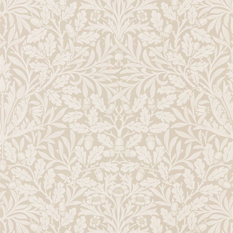 Pure Acorn Wallpaper Linen/Ecru