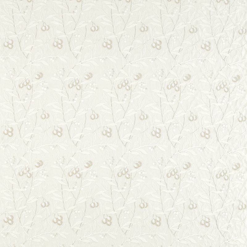 Pure Arbutus Embroidery Fabric White Clover