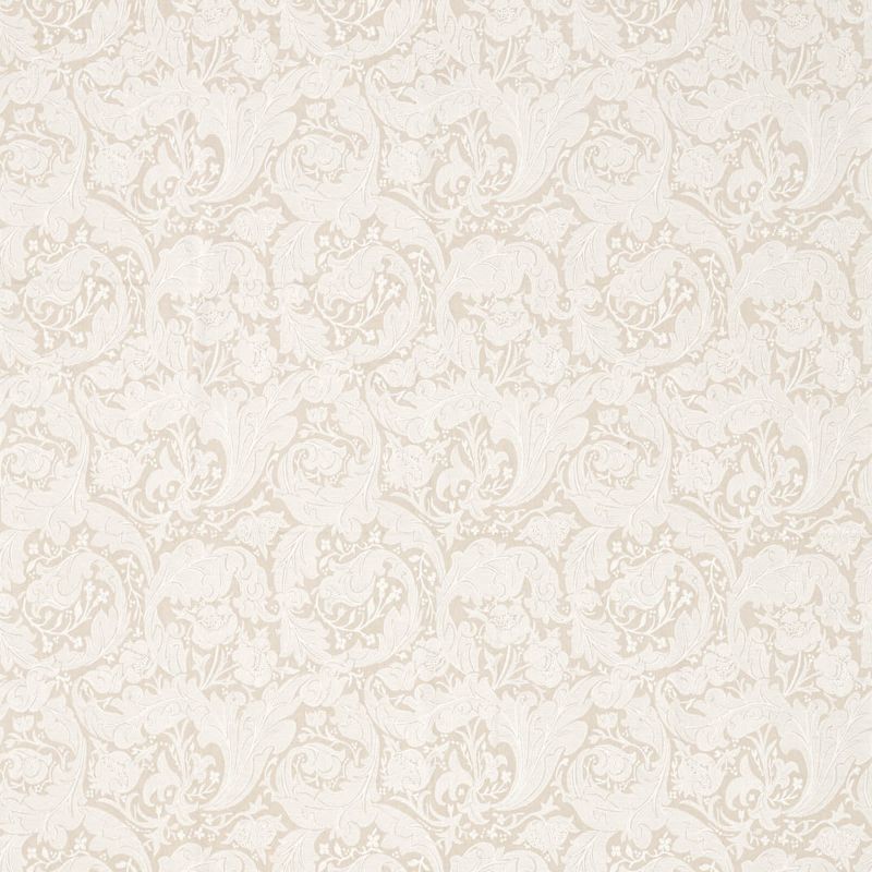 Pure Bachelors Button Embroidery Fabric Flax