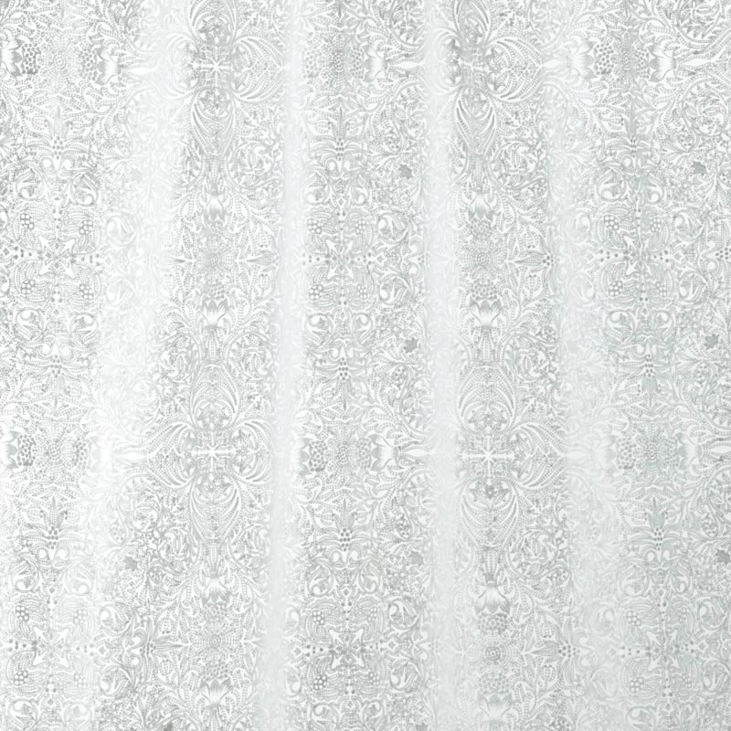 Pure Ceiling Embroidery Fabric Paper White