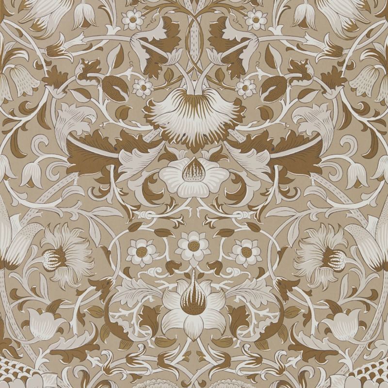 Pure Lodden Wallpaper Gilver/Gold