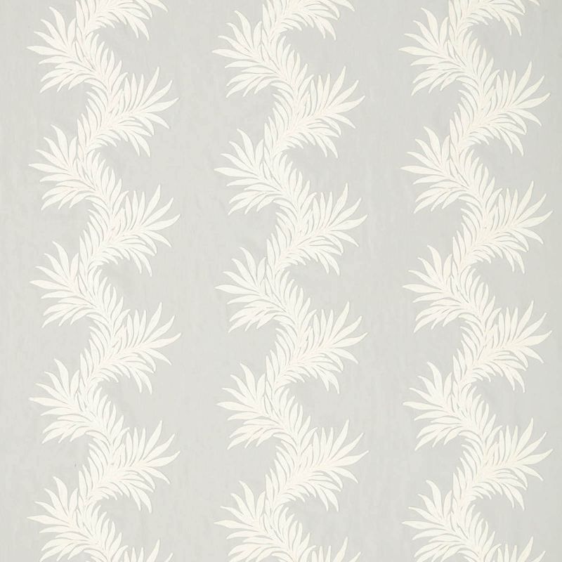 Pure Marigold Trail Embroidery Fabric Lightish Grey