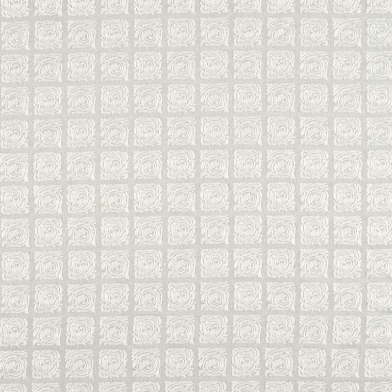Pure Scroll Embroidery Fabric Lightish Grey