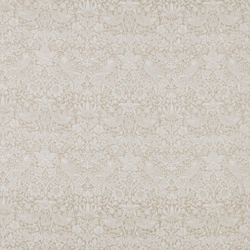 Pure Strawberry Thief Fabric Flax