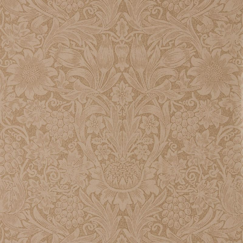 Pure Sunflower Wallpaper Copper/Russet