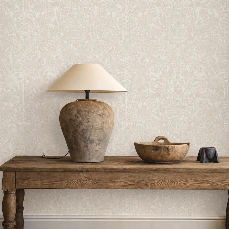 Pure Sunflower Wallpaper Pearl/Ivory