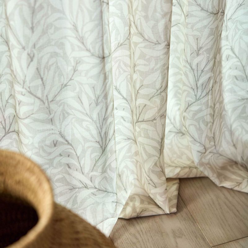 Pure Willow Boughs Sheer Wide Width Fabric Linen