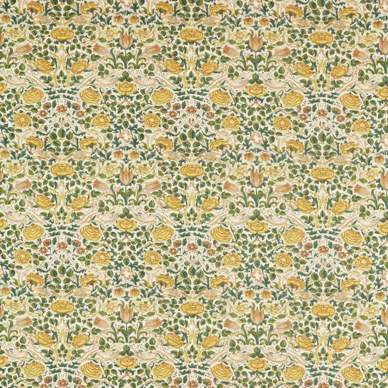 Rose Fabric Weld/Leaf Green