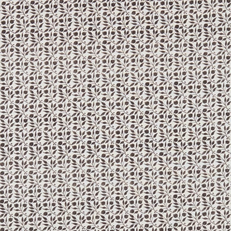 Rosehip Fabric Black/Ecru
