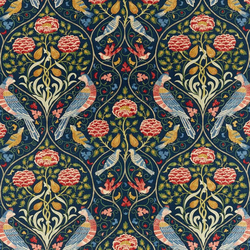 Seasons By May Fabric Indigo