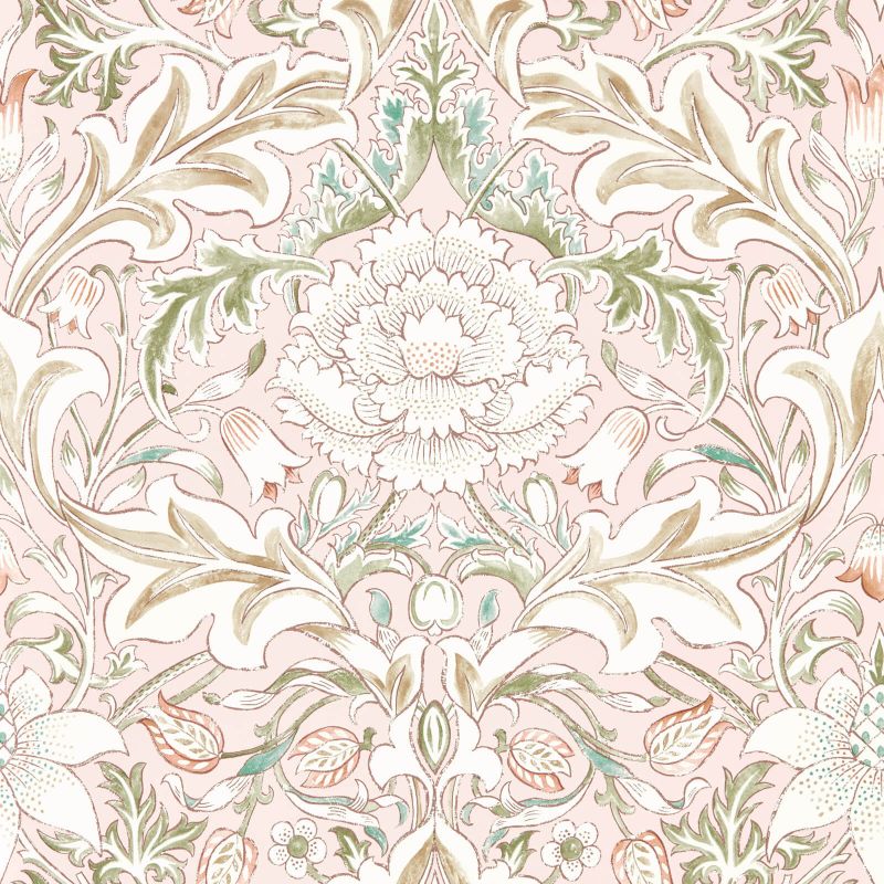 Simply Severn Wallpaper Cochineal/Willow