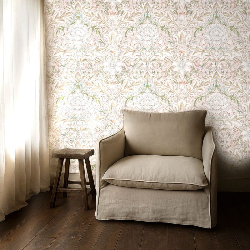 Simply Severn Wallpaper Cochineal/Willow