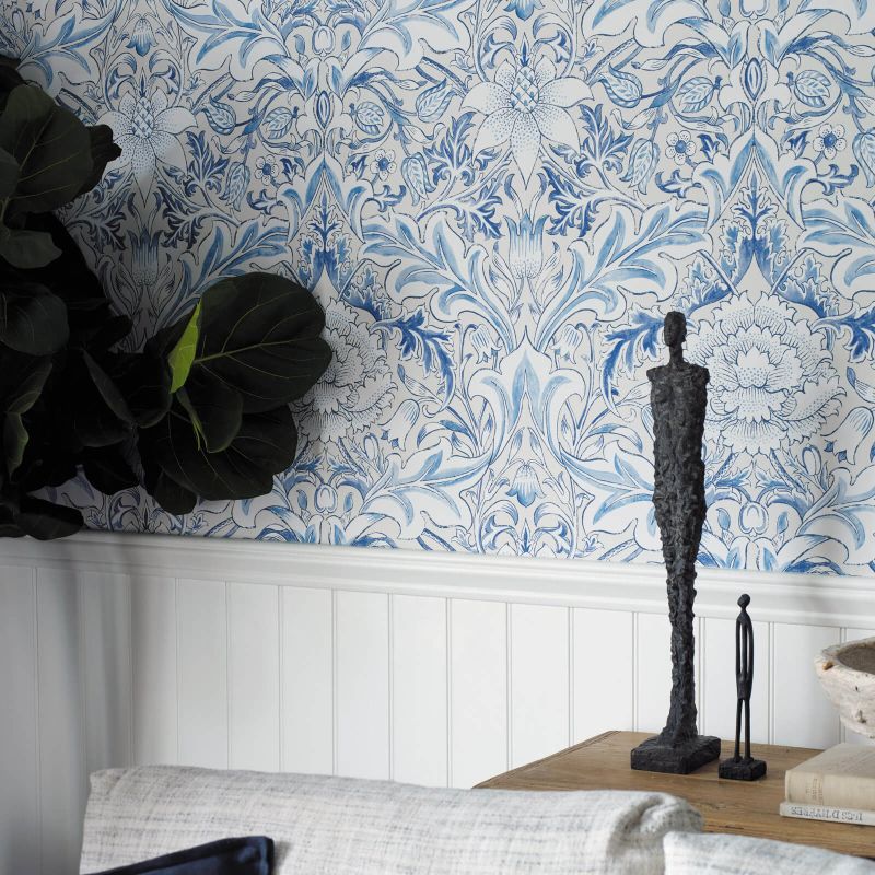 Simply Severn Wallpaper Woad