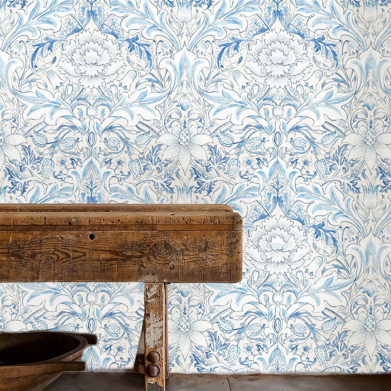 Simply Severn Wallpaper Woad