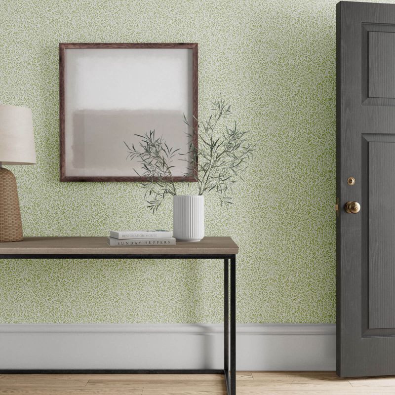 Standen Wallpaper Leaf Green