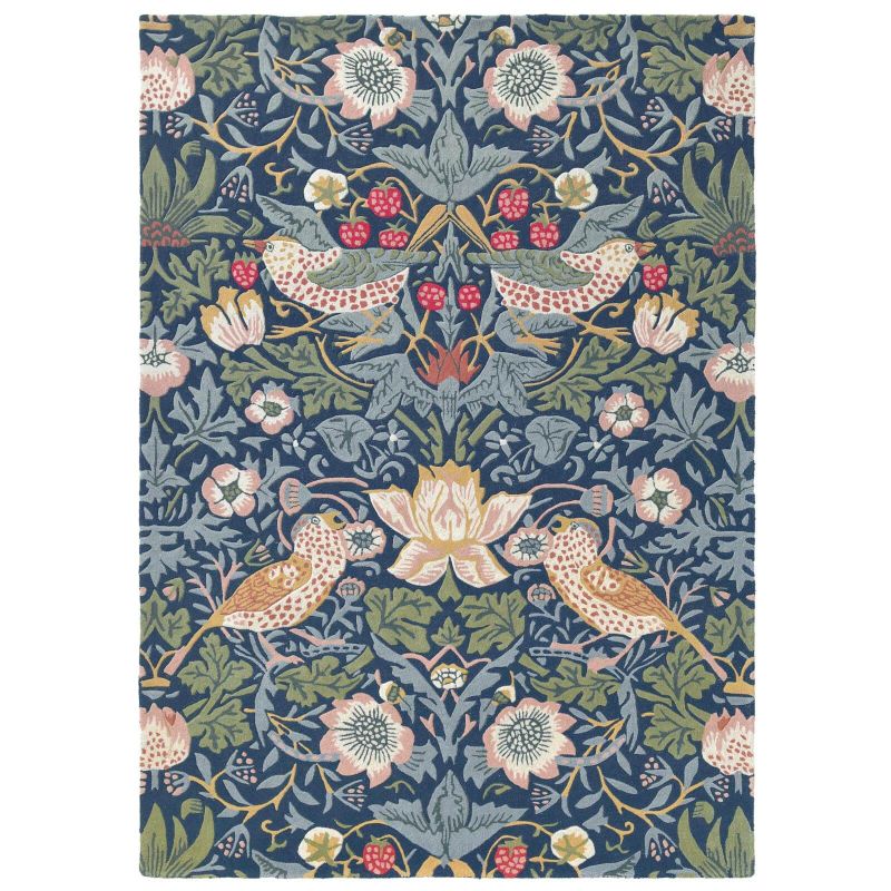 Strawberry Thief rug Indigo 43942-200412 Indigo