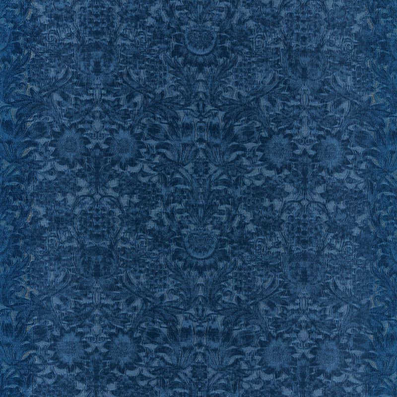 Sunflower Caffoy Velvet Fabric Inky Fingers