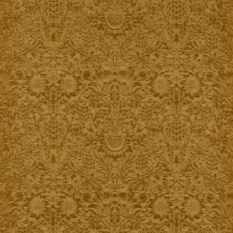Sunflower Caffoy Velvet Fabric Sussex Rush