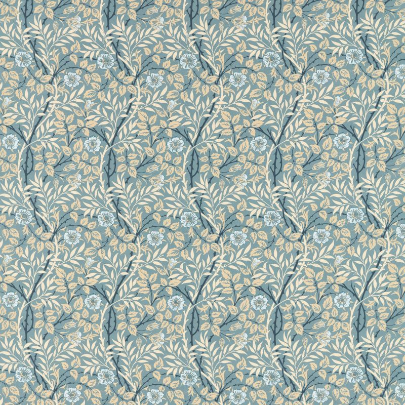 Sweet Briar Fabric Mineral/Linen