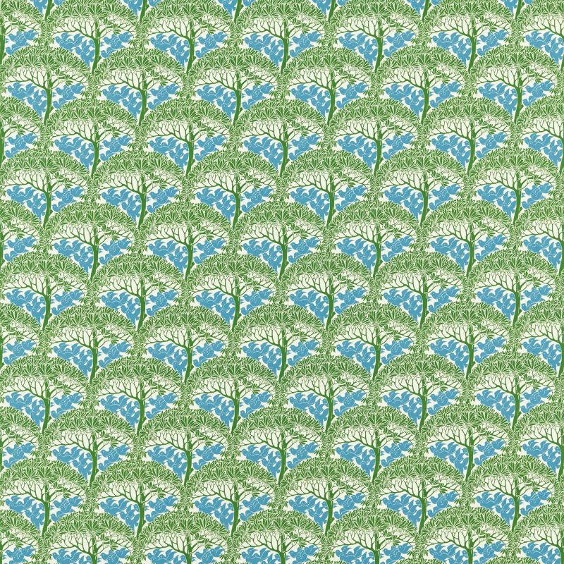 The Savaric Fabric Garden Green