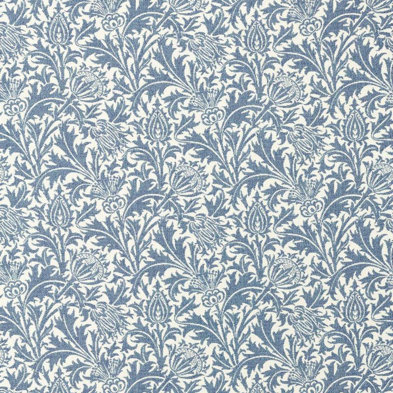 Thistle Weave Outdoor Fabric Woad
