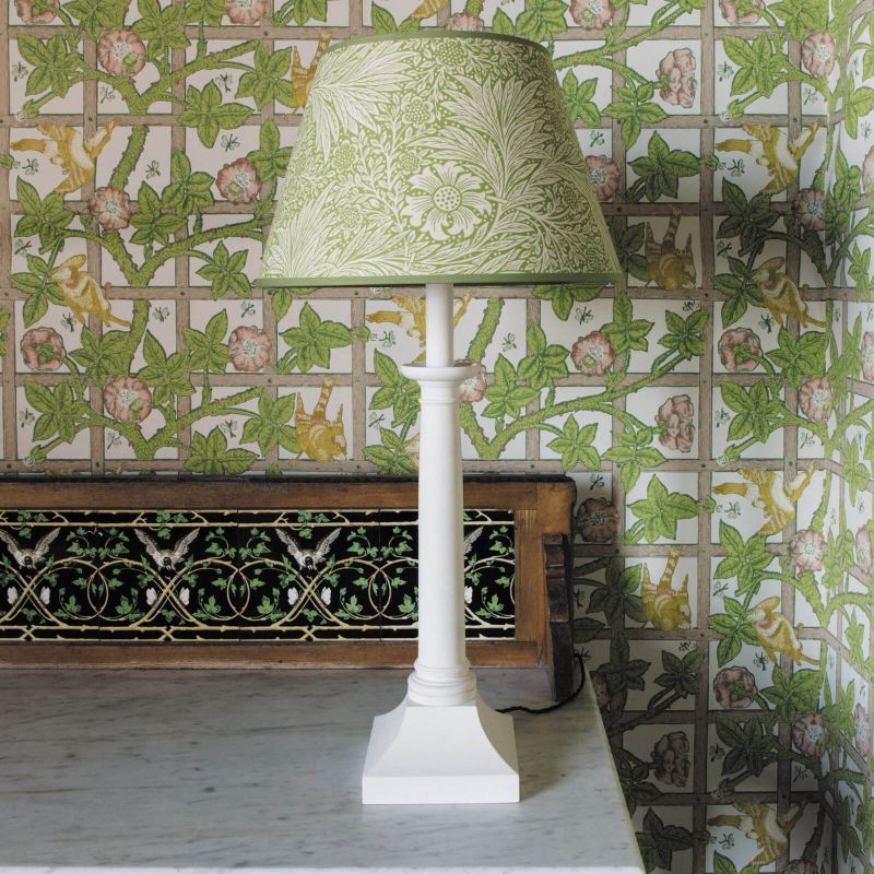 Trellis Wallpaper Summer Yellow