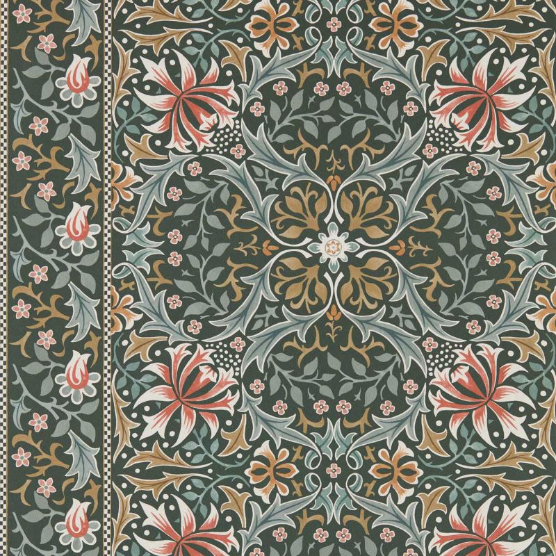 Walthamstow Wallpaper Forest/Teal