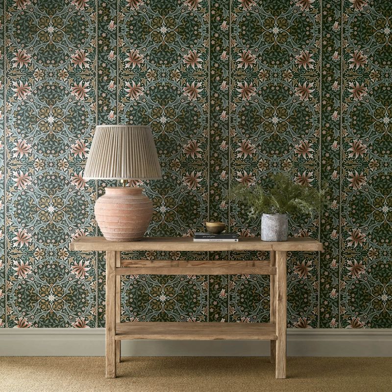 Walthamstow Wallpaper Forest/Teal