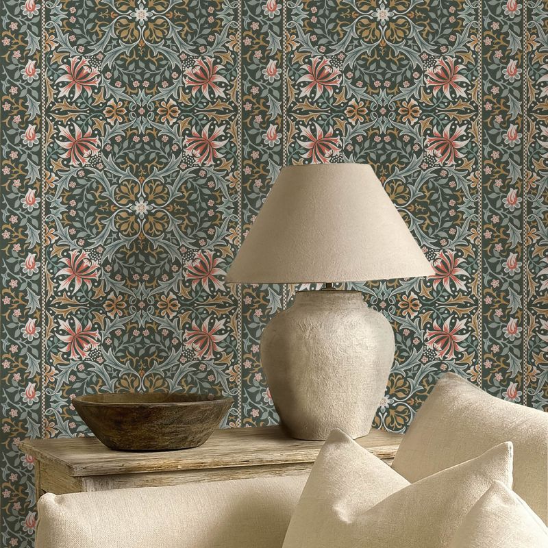 Walthamstow Wallpaper Forest/Teal